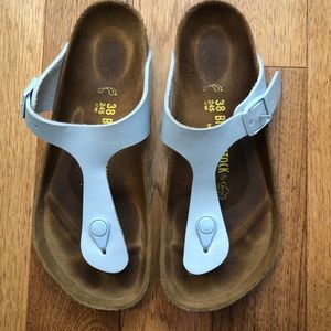 COPY - Women’s Birkenstock Gizeh Light Blue Size 38